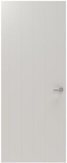 CanDo Binnendeur Board Line 2a02 - Wit - Gegrond - Stomp - 73x211,5cm