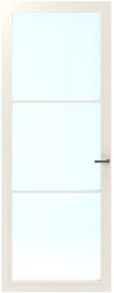CanDo Binnendeur Cover Glass Bc01 - Crystal White - Gelakt - Opdek - Rechts - 88x211,5cm