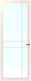 CanDo Binnendeur Cover Glass Bc05 - Crystal White - Gelakt - Opdek - Rechts - 83x201,5cm