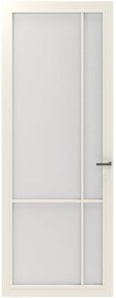 CanDo Binnendeur Cover Glass Bd04 - Crystal White - Gelakt - Opdek - Rechts - 93x201,5cm