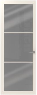 CanDo Binnendeur Cover Glass Be01 - Crystal White - Gelakt - Stomp - Rechts - 83x201,5cm