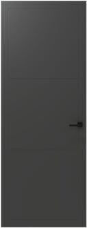 CanDo Binnendeur Cover Original Fa12 - Basalt Grey - Gelakt - Opdek - Rechts - 68x211,5cm