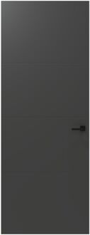 CanDo Binnendeur Cover Plus Fa04 - Basalt Grey - Gelakt - Opdek - Rechts - 78x201,5cm