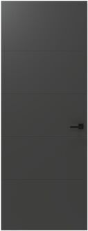 CanDo Binnendeur Cover Plus Fa06 - Basalt Grey - Gelakt - Opdek - Links - 73x201,5cm