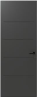 CanDo Binnendeur Cover Plus Fa07 - Basalt Grey - Gelakt - Stomp - Rechts - 88x231,5cm