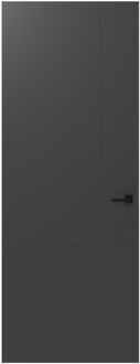 CanDo Binnendeur Cover Plus Fa08 - Basalt Grey - Gelakt - Opdek - Links - 63x211,5cm