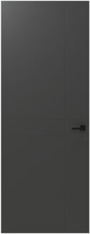 CanDo Binnendeur Cover Plus Fa09 - Basalt Grey - Gelakt - Opdek - Rechts - 73x231,5cm