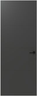 CanDo Binnendeur Cover Plus Fa13 - Iron Grey - Gelakt - Opdek - Rechts - 78x211,5cm
