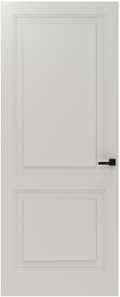 CanDo Binnendeur Edge Classic Ba02 - Zuiver Wit - Gelakt - Stomp - Links - 68x201,5cm