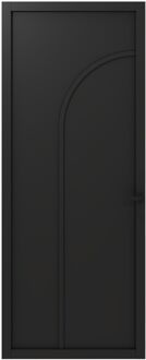 CanDo Binnendeur Elegant Flow 1a02 - Zwart - Gegrond - Stomp - 93x211,5cm
