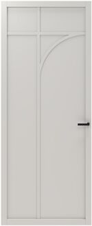 CanDo Binnendeur Elegant Flow 2a01 - Wit - Gegrond - Opdek - Links - 88x211,5cm