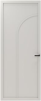 CanDo Binnendeur Elegant Flow 2a02 - Wit - Gegrond - Opdek - Rechts - 88x211,5cm