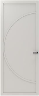 CanDo Binnendeur Elegant Flow 2a03 - Wit - Gegrond - Opdek - Links - 83x211,5cm