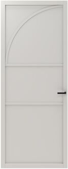 CanDo Binnendeur Elegant Flow 2a04 - Wit - Gegrond - Opdek - Links - 93x231,5cm