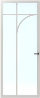 CanDo Binnendeur Elegant Flow 2c01 - Wit - Gegrond - Opdek - Links - 83x201,5cm