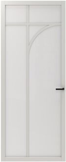 CanDo Binnendeur Elegant Flow 2d01 - Wit - Gegrond - Stomp - 93x231,5cm