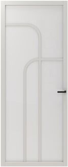 CanDo Binnendeur Elegant Flow 2d05 - Wit - Gegrond - Stomp - 93x231,5cm