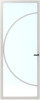 CanDo Binnendeur Elegant Flow Bc03 - Zuiver Wit - Gelakt - Stomp - Rechts - 78x201,5cm