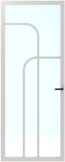 CanDo Binnendeur Elegant Flow Bc05 - Zuiver Wit - Gelakt - Stomp - Links - 93x201,5cm