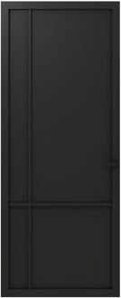 CanDo Binnendeur Elegant Original 1a06 - Grafietzwart - Gegrond - Opdek - Rechts - 78x211,5cm