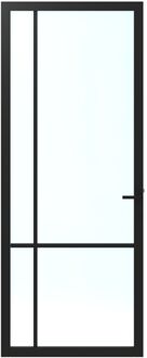 CanDo Binnendeur Elegant Original 1c06 - Grafietzwart - Gegrond - Stomp - 93x201,5cm