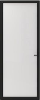 CanDo Binnendeur Elegant Original 1d01 - Grafietzwart - Gegrond - Opdek - Links - 83x211,5cm