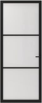 CanDo Binnendeur Elegant Original 1d02 - Grafietzwart - Gegrond - Opdek - Rechts - 88x201,5cm