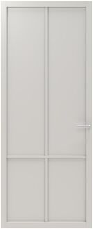 CanDo Binnendeur Elegant Original 2a05 - Zuiver Wit - Gegrond - Opdek - Links - 88x231,5cm