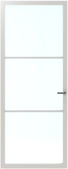 CanDo Binnendeur Elegant Original 2c02 - Zuiver Wit - Gegrond - Opdek - Links - 78x211,5cm