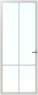 CanDo Binnendeur Elegant Original 2c05 - Zuiver Wit - Gegrond - Opdek - Links - 73x211,5cm