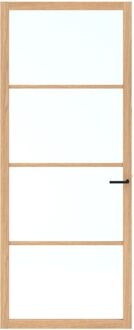 CanDo Binnendeur Elegant Original Cc03 - Wit Eiken - Gelakt - Stomp - Links - 78x201,5cm