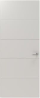 CanDo Binnendeur Line Original 2a02 - Wit - Gegrond - Stomp - 68x231,5cm