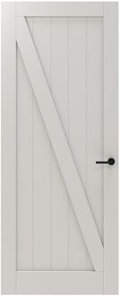 CanDo Binnendeur Panel Barn 2a03 - Wit - Gegrond - Stomp - 73x231,5cm