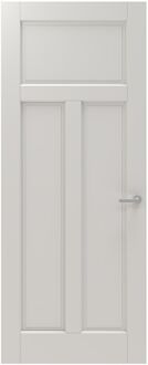 CanDo Binnendeur Panel Classic 2a02 - Wit - Gegrond - Stomp - 88x201,5cm