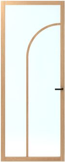 CanDo Binnendeur Schuifdeur Elegant Flow Cc02 - Licht Eiken - Gelakt - Stomp - 83x231,5cm