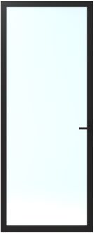 CanDo Binnendeur Schuifdeur Elegant Original Ac01 - Grafietzwart - Gelakt - Stomp - 88x231,5cm