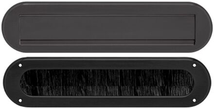 CanDo Brievenbuspakket 401 Dhz Ovaal Zwart