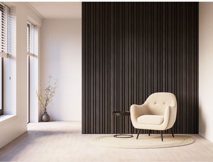 CanDo Decowall Acoustic Blend Lava Eiken - 2600x300mm - 2st