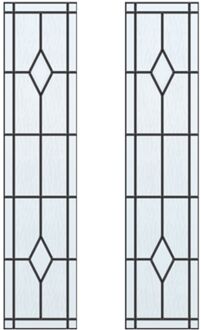 CanDo Glas-in-lood Berlijn Ml 660 Of Ml 665 201,5 I 211,5 X 83cm 2 Stuks
