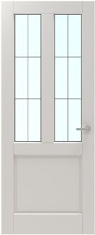 CanDo Glasset Binnendeur Panel Classic 2b03 - Glas-in-lood - Rechthoek 1 - 88x231,5cm