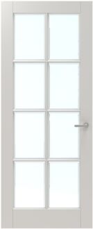 CanDo Glasset Binnendeur Panel Classic 2b05 - Blank Facetglas - 93x201,5cm