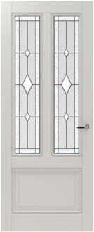 CanDo Glasset Binnendeur Panel Mansion 2b01 - Glas-in-lood - Diamant 3 - 83x211,5cm