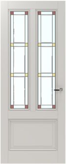 CanDo Glasset Binnendeur Panel Mansion 2b01 - Glas-in-lood - Gekleurd - 83x211,5cm
