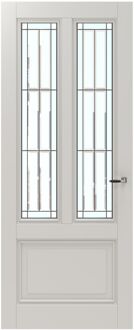 CanDo Glasset Binnendeur Panel Mansion 2b01 - Glas-in-lood - Raster 1 - 73x211,5cm