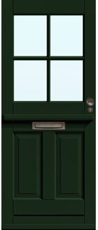 CanDo Glasset - Isolatieglas Voor Voordeur Ml 625 201/211x88 - Blank - 4-ruitsverdeling - 1 Stuk