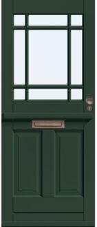 CanDo Glasset - Isolatieglas Voor Voordeur Ml625 201/211x83 - Mat - 9-ruitsverdeling - 1 Stuk