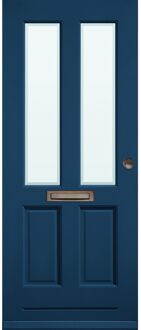 CanDo Glasset - Isolatieglas Voor Voordeur Ml660 93x231 - Satijn Block - 2 Stuks