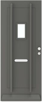 CanDo Glasset Voordeur Ml811 - Matblock Blanke Bies Hr++ - 88x211,5cm