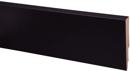 CanDo Hoge Plint Blok - Zwart - 240cm - 18x120mm