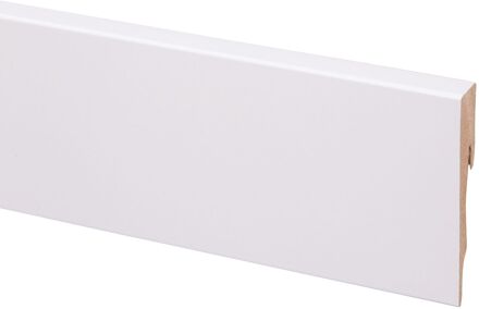 CanDo Hoge Plint - Eik Naturel - Wit - 240cm - 12x80mm